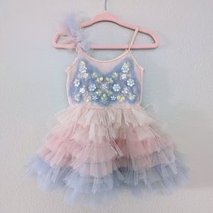 Tutu Du Monde Bebe Porcelain Pink Tulle Dress